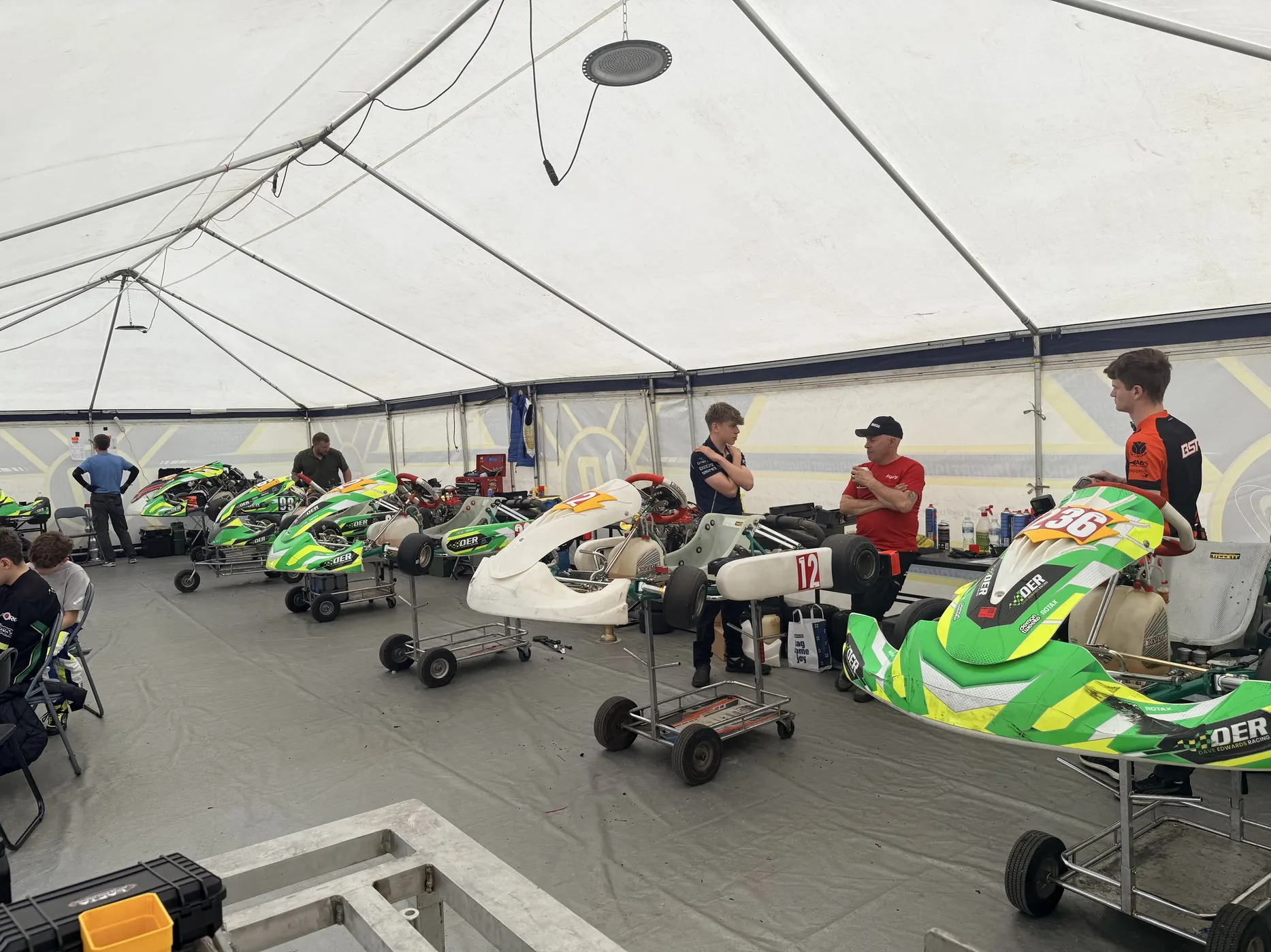 Dave Edwards Racing circuit preparation